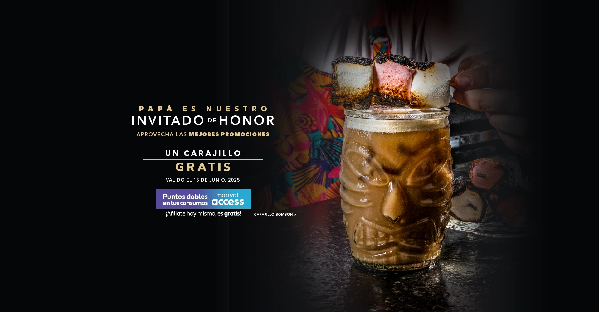 Papa es nuestro invitado de Honor ParrotFish Puerto Vallarta and Punta de Mita