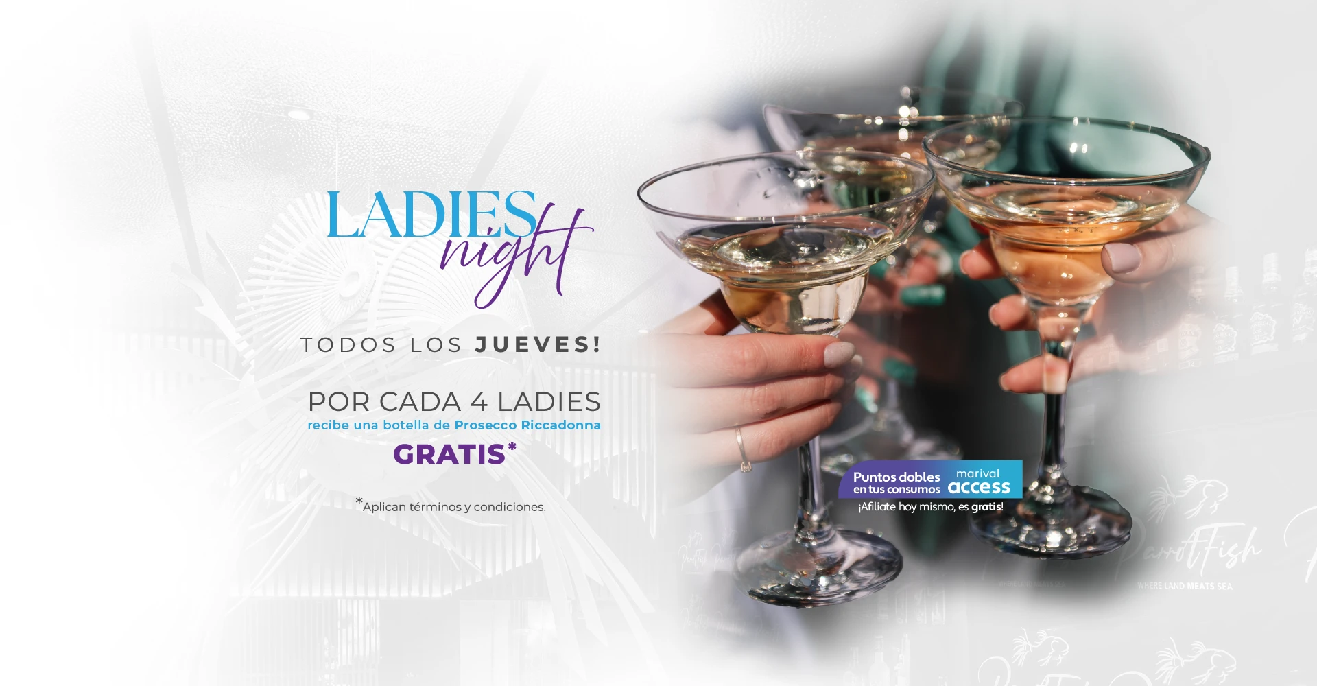 Ladies night ParrotFish Punta de Mita