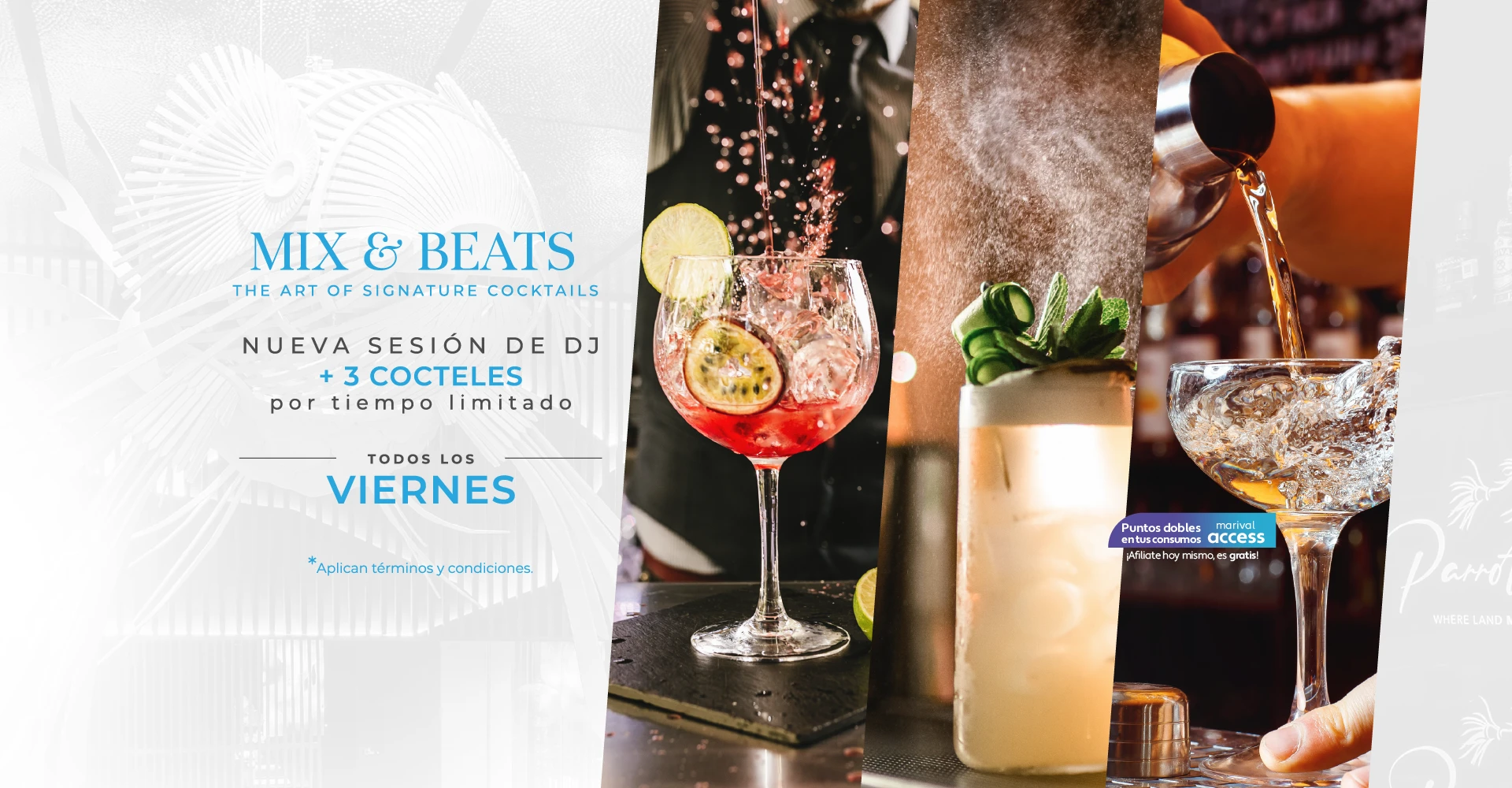 Mix & Beats ParrotFish Punta de Mita